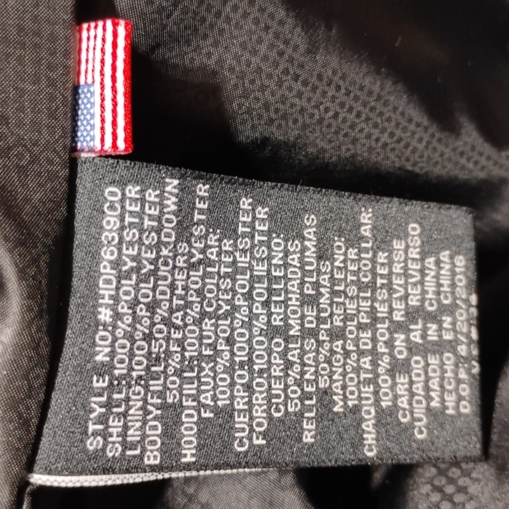 SALE! Hawke & Co. Harrison Quilted Puffer Duck Down Feathers Blend Winter Coat - Picture 12 of 15